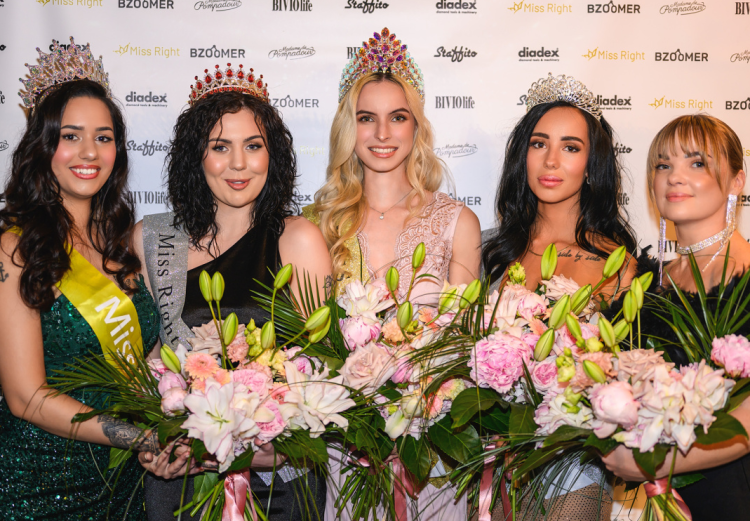 Finále Miss Right 2026 v Brně: Korunku získala Diana Surovčíková